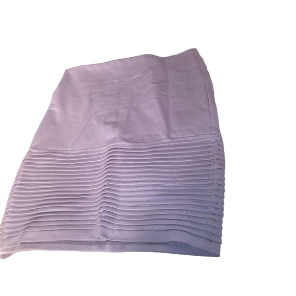 Premise Studio Light Lavender Ribbed Bottom Skirt (19") - Women's Size Medium - Picture 4 of 7